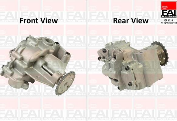 FAI AutoParts OP316 - Eļļas sūknis autodraugiem.lv