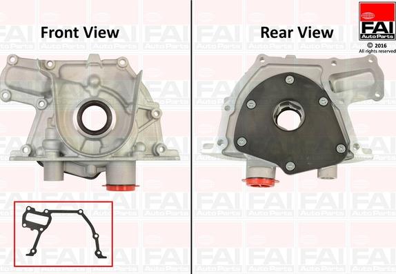 FAI AutoParts OP317 - Eļļas sūknis autodraugiem.lv