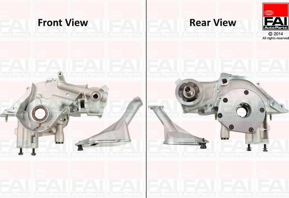 FAI AutoParts OP267 - Eļļas sūknis autodraugiem.lv