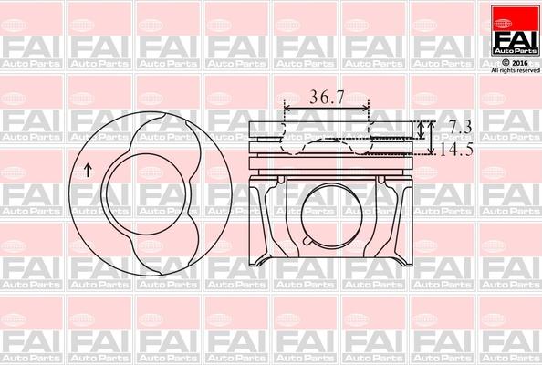 FAI AutoParts PK4-000 - Virzulis autodraugiem.lv