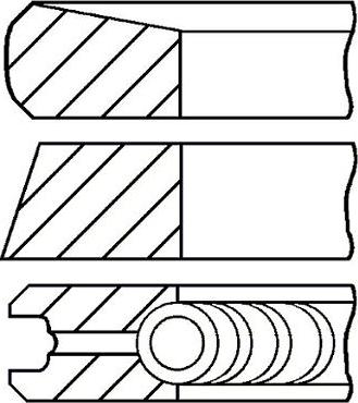 FAI AutoParts PR271-000 - Virzuļa gredzenu komplekts autodraugiem.lv