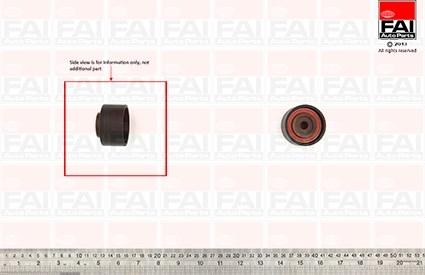 FAI AutoParts T9468 - Parazīt / Vadrullītis, Zobsiksna autodraugiem.lv