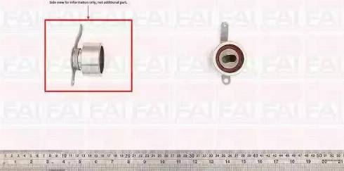 FAI AutoParts T9416 - Spriegotājrullītis, Gāzu sadales mehānisma piedziņas siksna autodraugiem.lv