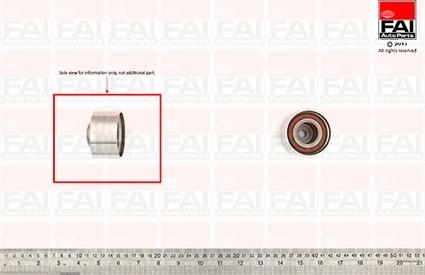 FAI AutoParts T9427 - Parazīt / Vadrullītis, Zobsiksna autodraugiem.lv