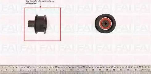 FAI AutoParts T9554 - Parazīt / Vadrullītis, Zobsiksna autodraugiem.lv