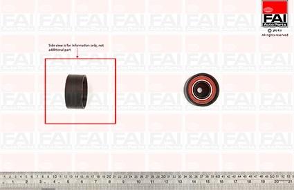 FAI AutoParts T9568 - Parazīt / Vadrullītis, Zobsiksna autodraugiem.lv