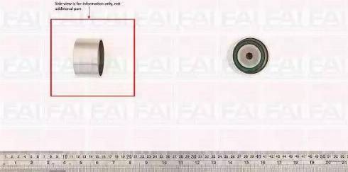 FAI AutoParts T9505 - Parazīt / Vadrullītis, Zobsiksna autodraugiem.lv