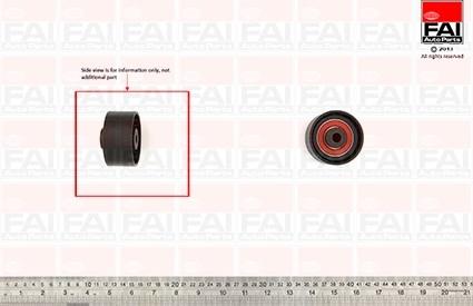 FAI AutoParts T9534 - Parazīt / Vadrullītis, Zobsiksna autodraugiem.lv