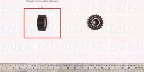 FAI AutoParts T9395 - Parazīt / Vadrullītis, Zobsiksna autodraugiem.lv