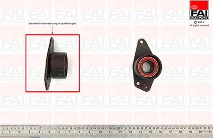 FAI AutoParts T9396 - Parazīt / Vadrullītis, Zobsiksna autodraugiem.lv