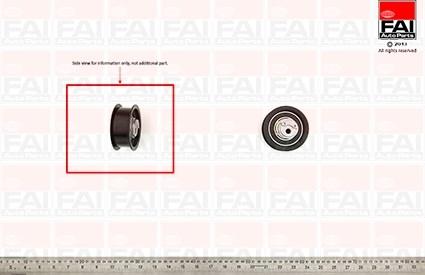 FAI AutoParts T9309 - Spriegotājrullītis, Gāzu sadales mehānisma piedziņas siksna autodraugiem.lv