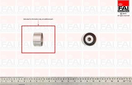 FAI AutoParts T9326 - Parazīt / Vadrullītis, Zobsiksna autodraugiem.lv