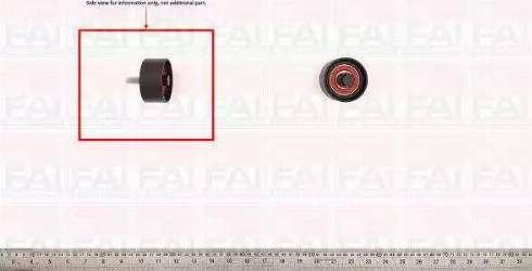 FAI AutoParts T9246 - Parazīt / Vadrullītis, Zobsiksna autodraugiem.lv