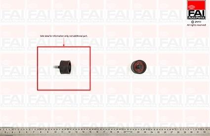 FAI AutoParts T9247 - Parazīt / Vadrullītis, Zobsiksna autodraugiem.lv