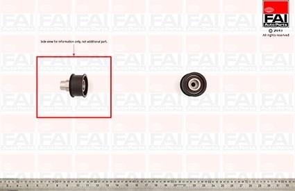 FAI AutoParts T9263 - Parazīt / Vadrullītis, Zobsiksna autodraugiem.lv