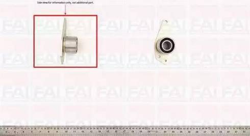 FAI AutoParts T5486 - Parazīt / Vadrullītis, Zobsiksna autodraugiem.lv