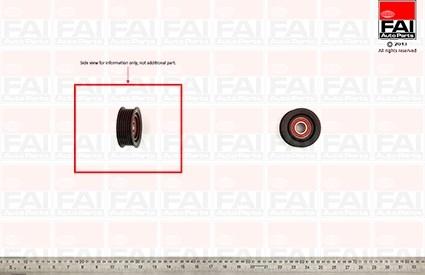 FAI AutoParts T1032 - Parazīt / Vadrullītis, Ķīļrievu siksna autodraugiem.lv