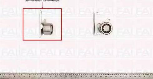 FAI AutoParts T3002 - Parazīt / Vadrullītis, Zobsiksna autodraugiem.lv