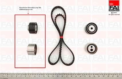 FAI AutoParts TBK110 - Zobsiksnas komplekts autodraugiem.lv