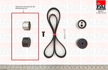 FAI AutoParts TBK124 - Zobsiksnas komplekts autodraugiem.lv