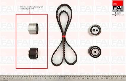 FAI AutoParts TBK219 - Zobsiksnas komplekts autodraugiem.lv