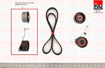 FAI AutoParts TBK215 - Zobsiksnas komplekts autodraugiem.lv