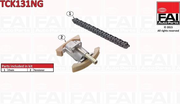 FAI AutoParts TCK131NG - Sadales vārpstas piedziņas ķēdes komplekts autodraugiem.lv