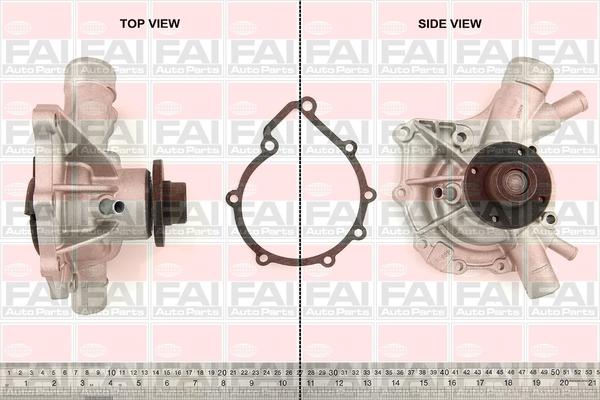 FAI AutoParts WP6366 - Ūdenssūknis autodraugiem.lv