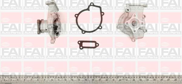 FAI AutoParts WP2882 - Ūdenssūknis autodraugiem.lv