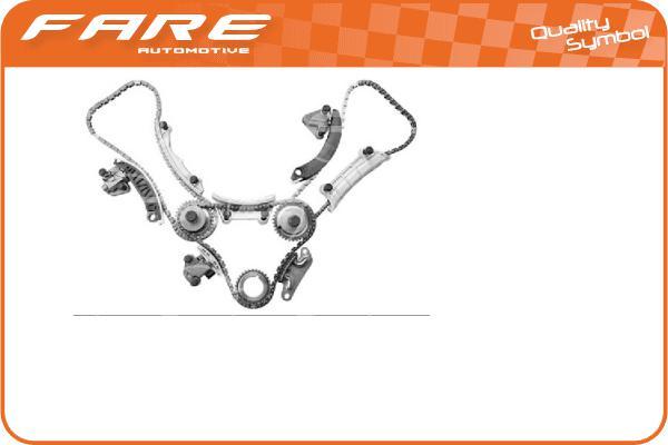 FARE SA 34941 - Sadales vārpstas piedziņas ķēdes komplekts autodraugiem.lv