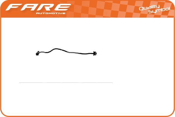 FARE SA 34796 - Dzesēšanas šķidruma caurule autodraugiem.lv