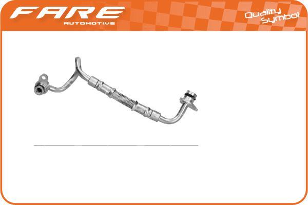 FARE SA 36344 - Eļļas cauruļvads, Kompresors autodraugiem.lv