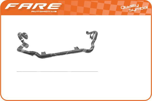 FARE SA 33189 - Dzesēšanas šķidruma caurule autodraugiem.lv