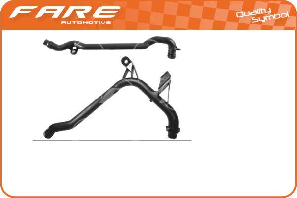 FARE SA 32228 - Dzesēšanas šķidruma caurule autodraugiem.lv