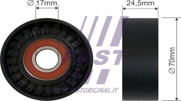 Fast FT44556 - Parazīt / Vadrullītis, Ķīļrievu siksna autodraugiem.lv