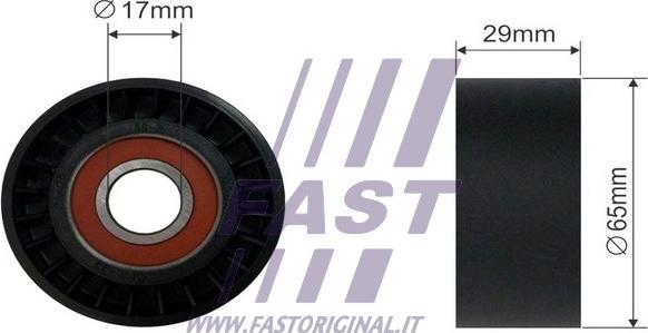 Fast FT44553 - Parazīt / Vadrullītis, Ķīļrievu siksna autodraugiem.lv