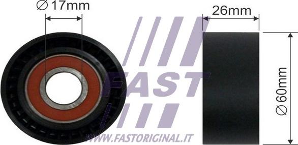 Fast FT44565 - Parazīt / Vadrullītis, Ķīļrievu siksna autodraugiem.lv