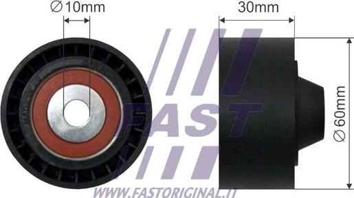 Fast FT44563 - Parazīt / Vadrullītis, Ķīļrievu siksna autodraugiem.lv
