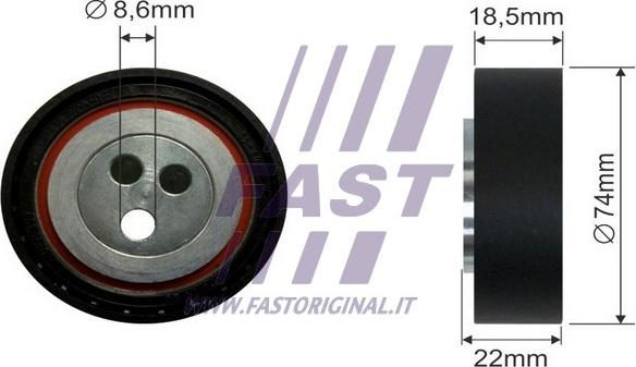 Fast FT44587 - Parazīt / Vadrullītis, Ķīļrievu siksna autodraugiem.lv