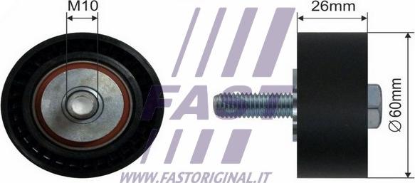 Fast FT44532 - Parazīt / Vadrullītis, Ķīļrievu siksna autodraugiem.lv