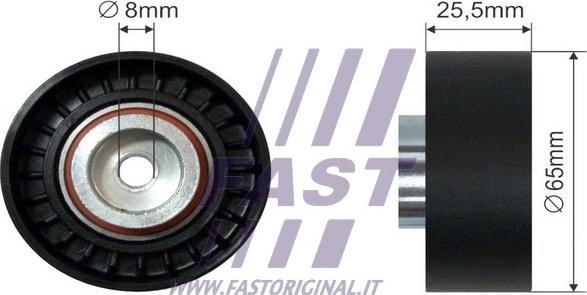 Fast FT44537 - Parazīt / Vadrullītis, Ķīļrievu siksna autodraugiem.lv