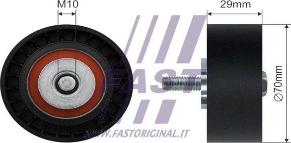 Fast FT44575 - Parazīt / Vadrullītis, Ķīļrievu siksna autodraugiem.lv