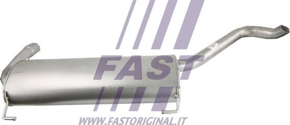 Fast FT84030 - Izplūdes gāzu trokšņa slāpētājs (pēdējais) autodraugiem.lv