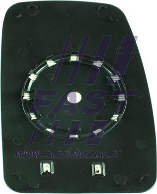 Fast FT88595 - Spoguļstikls, Ārējais atpakaļskata spogulis autodraugiem.lv