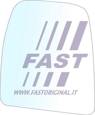 Fast FT88576 - Spoguļstikls, Ārējais atpakaļskata spogulis autodraugiem.lv