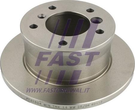 Fast FT31526 - Bremžu diski autodraugiem.lv