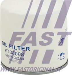 Fast FT38008 - Eļļas filtrs autodraugiem.lv