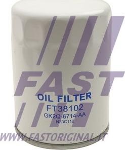 Fast FT38102 - Eļļas filtrs autodraugiem.lv
