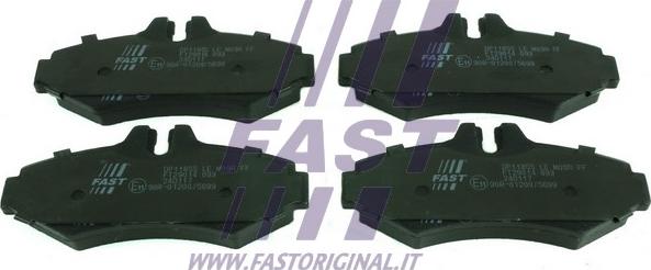 Fast FT29014 - Bremžu uzliku kompl., Disku bremzes autodraugiem.lv