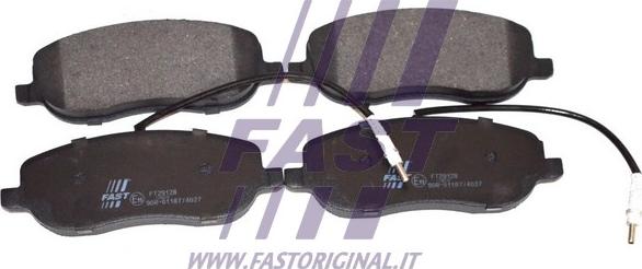 Fast FT29128 - Bremžu uzliku kompl., Disku bremzes autodraugiem.lv